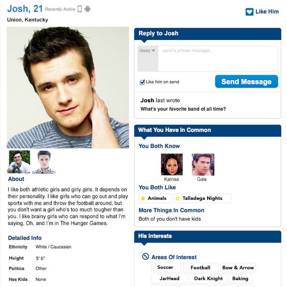 good general online dating profile examples