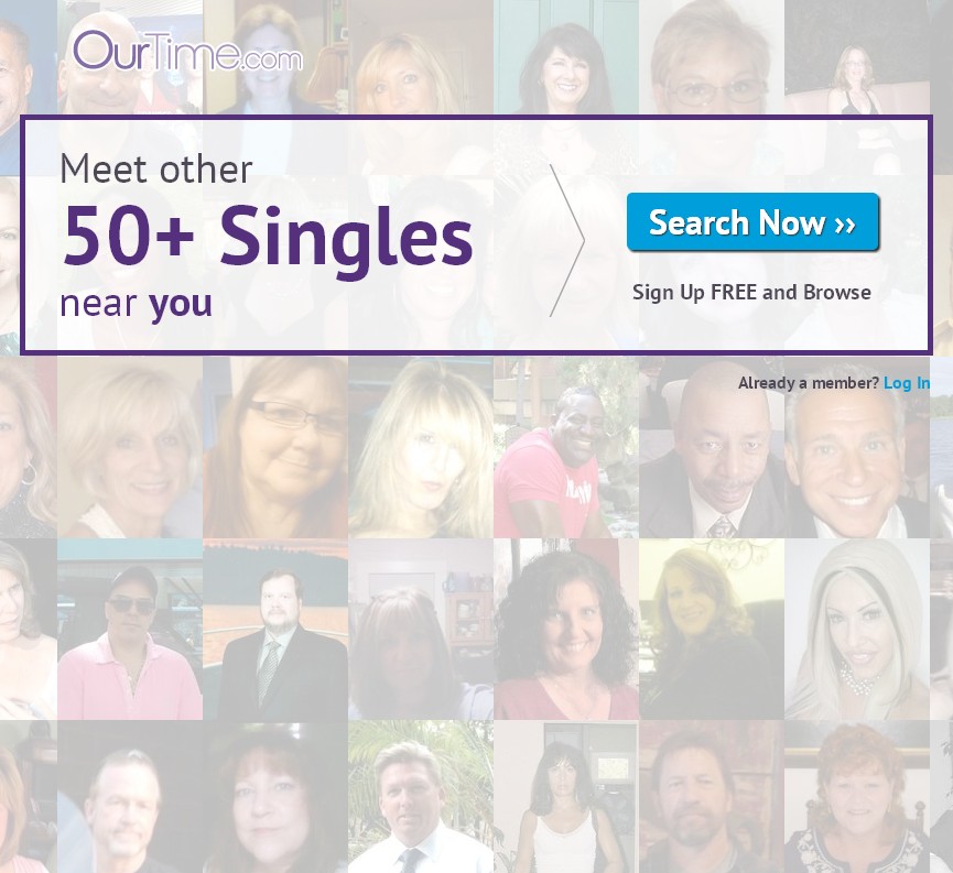 OurTime has recently undergone a change on the home page in May 2014. This is the new home page.
