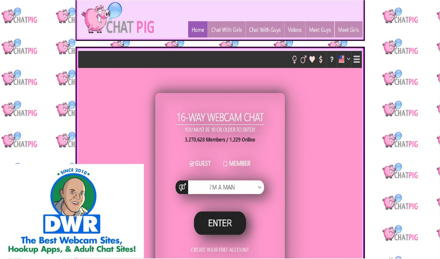 Chatpig Reviews: Real Cam Chat or A Hoodwink? - Compare Adult Sites